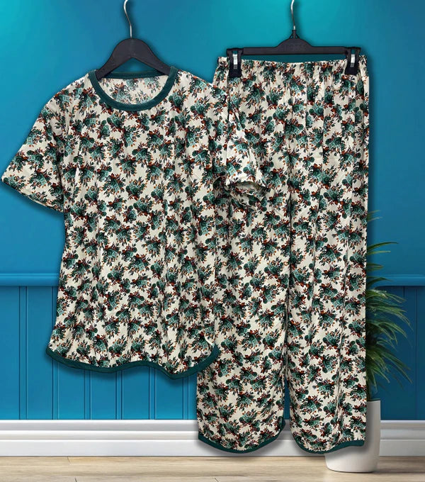 JASMINE BREEZE PRINTED SHIRT AND TROUSER